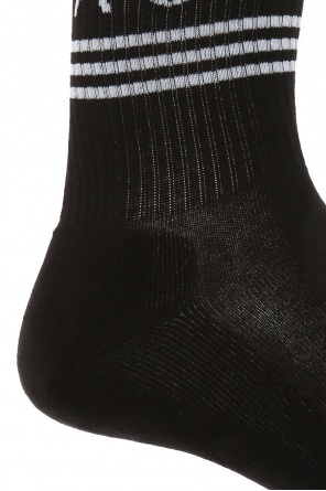Logo-embroidered socks, zdjęcie 2 Logo-embroidered socks od Versace